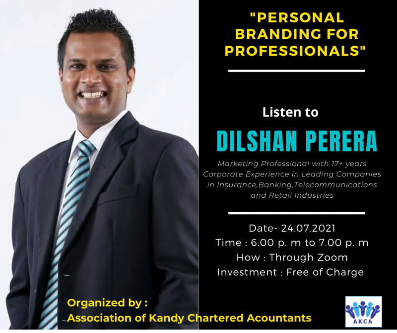 Personal Branding for Professionals (24.07.2021)