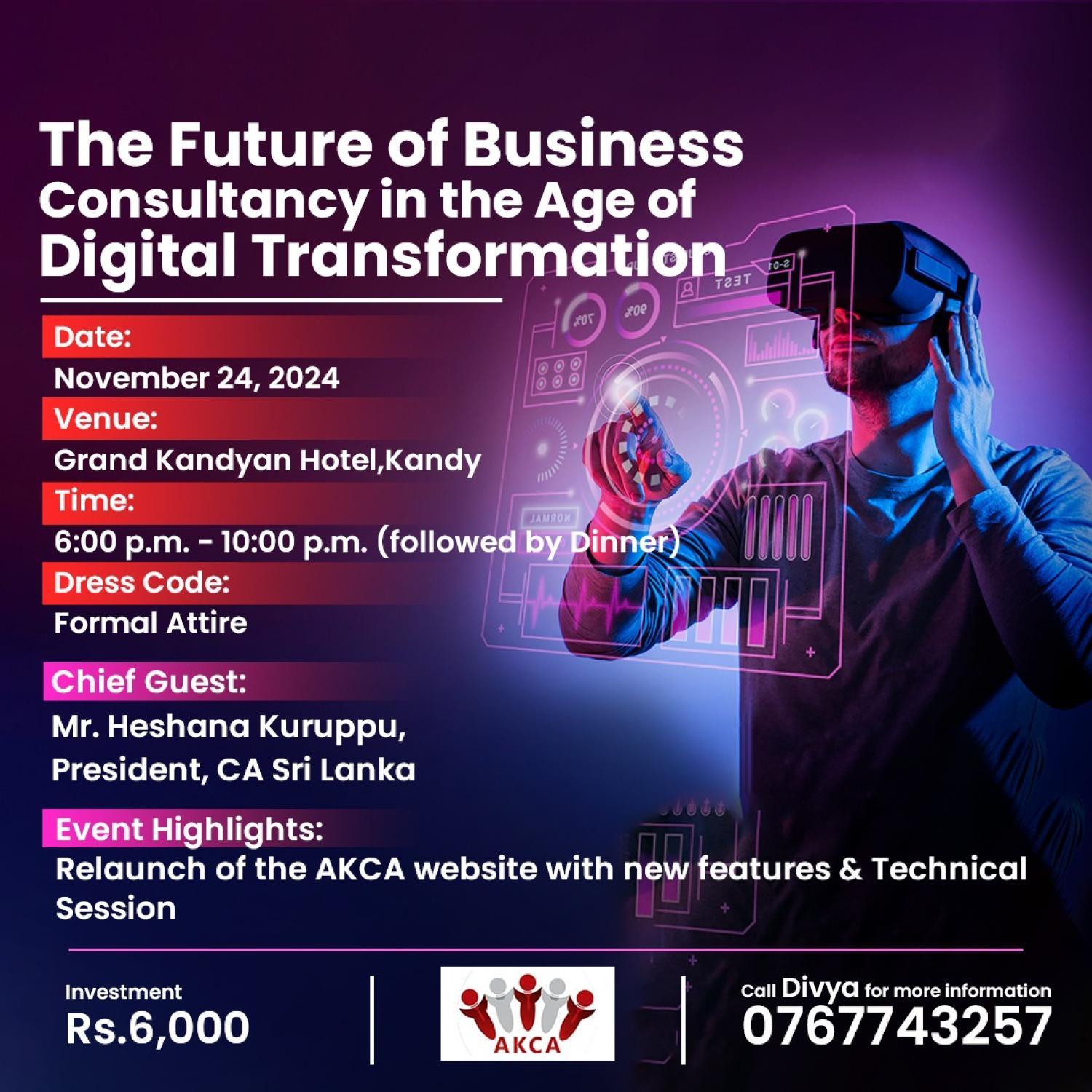 The Future of Business Consultancy in the Age of Digital Transformation