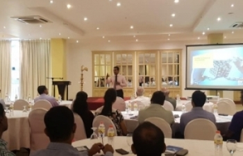 Work shop on SLFRS 9: Financial Instruments.Hotel Oak Ray Regency,Kandy